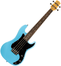 Load image into Gallery viewer, Flight Solid Body Electric Mini Bass Lite - Blue
