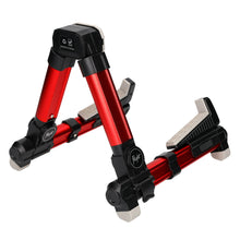 Load image into Gallery viewer, Flight FLUST01 Portable Ukulele Stand - Red
