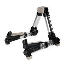 Load image into Gallery viewer, Flight FLUST01SL Portable Ukulele Stand - Silver
