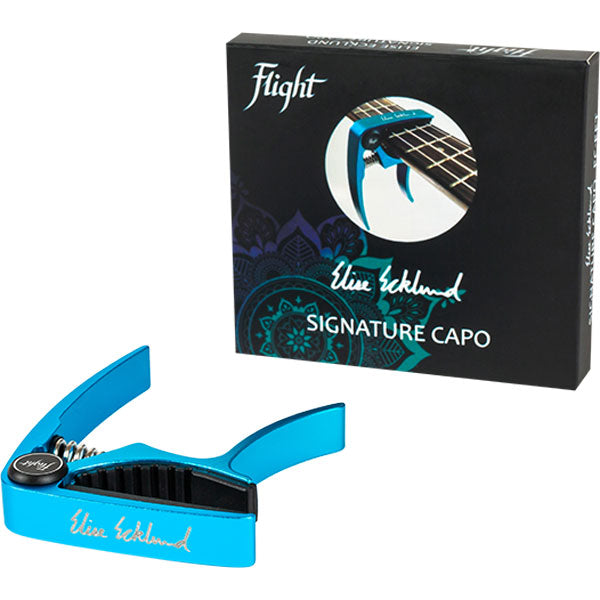 Flight FC-EET Elise Ecklund Signature Ukulele Capo - Turquoise