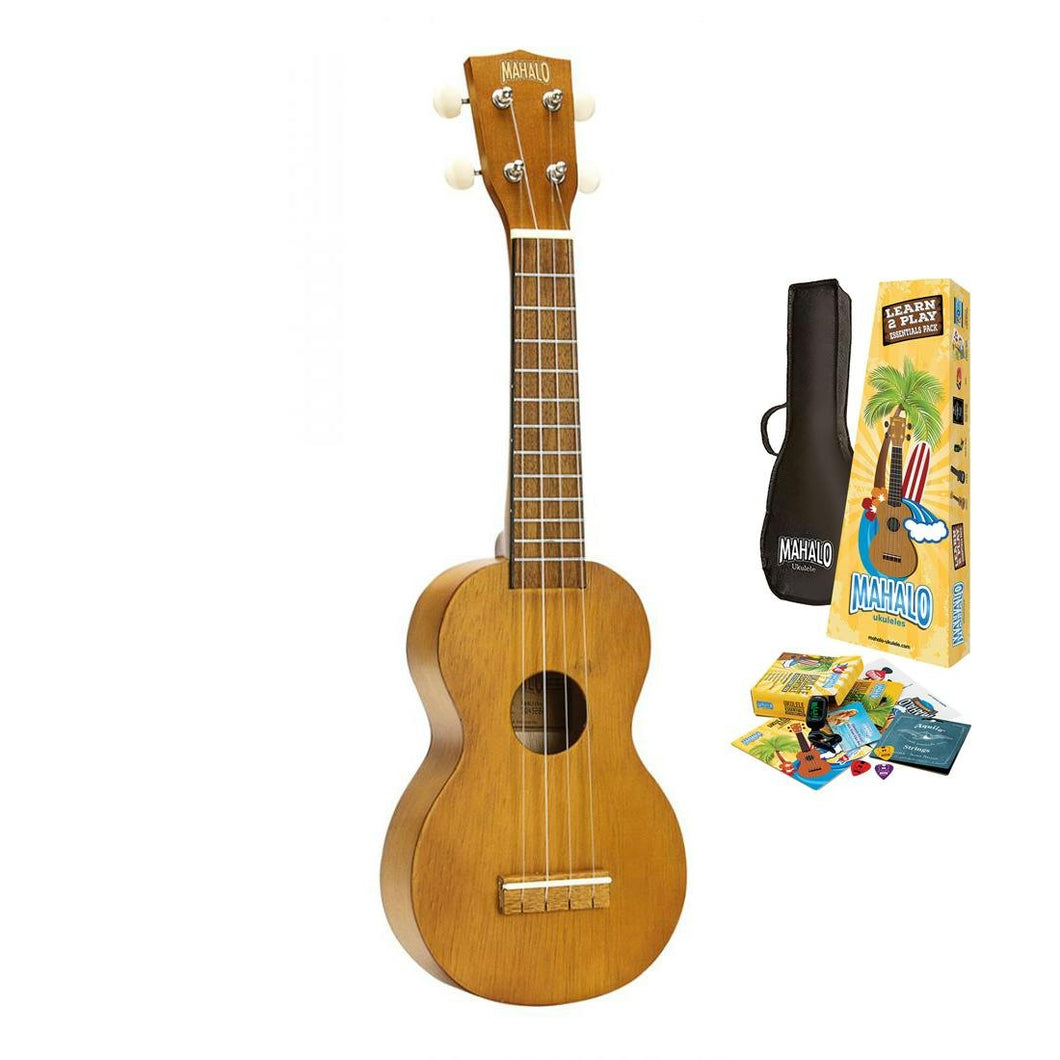 Mahalo Kaniko MK1 Ukulele Pack - Brown