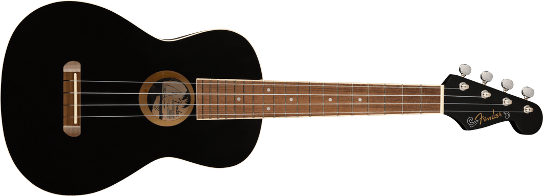 Fender Avalon Tenor Ukulele - Black