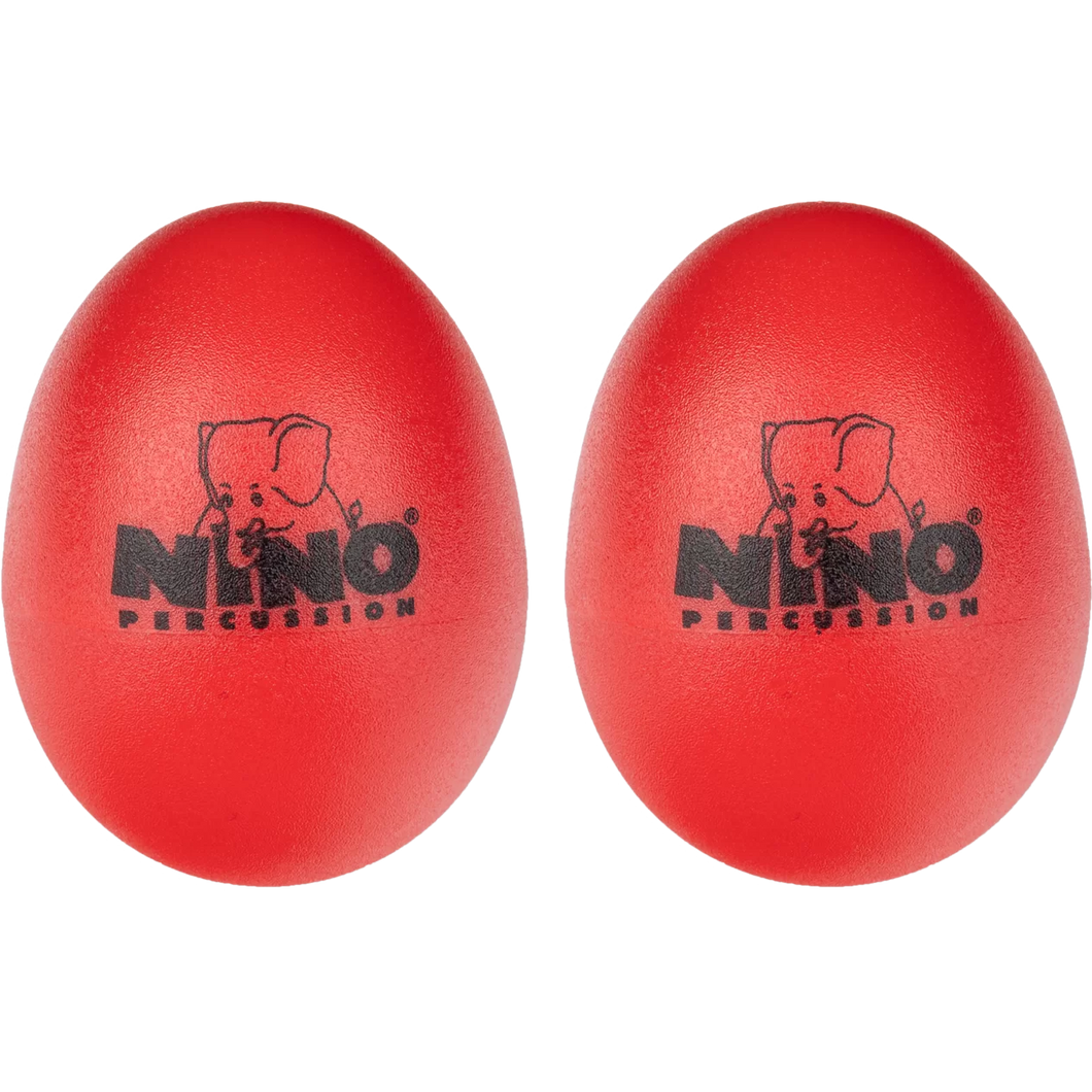 Nino Egg Shaker Pair - Red