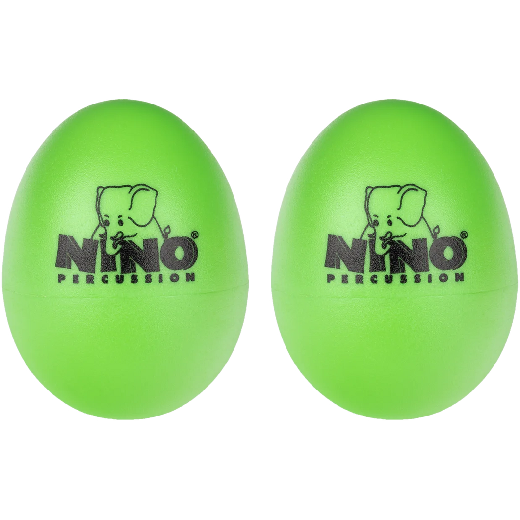Nino Egg Shaker Pair - Grass Green