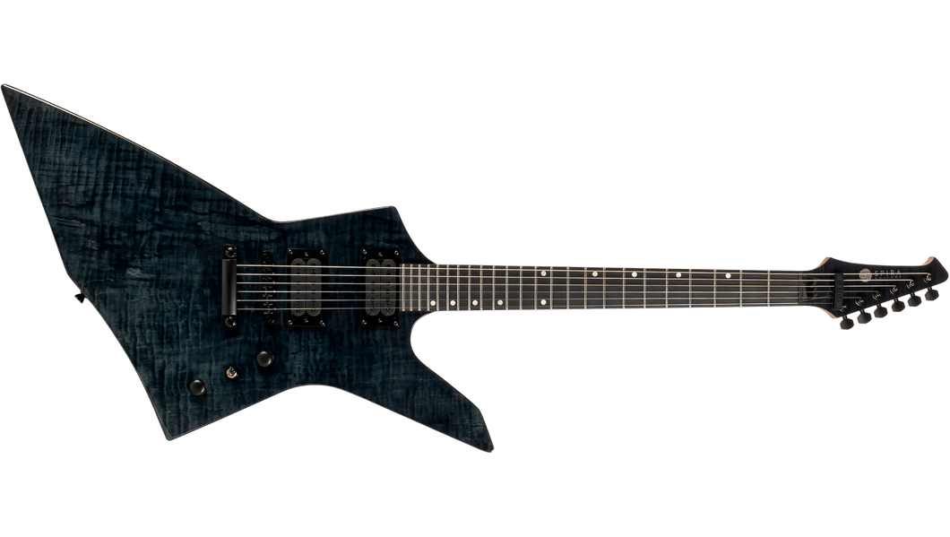 Spira X500 Electric Guitar - Transparent Black