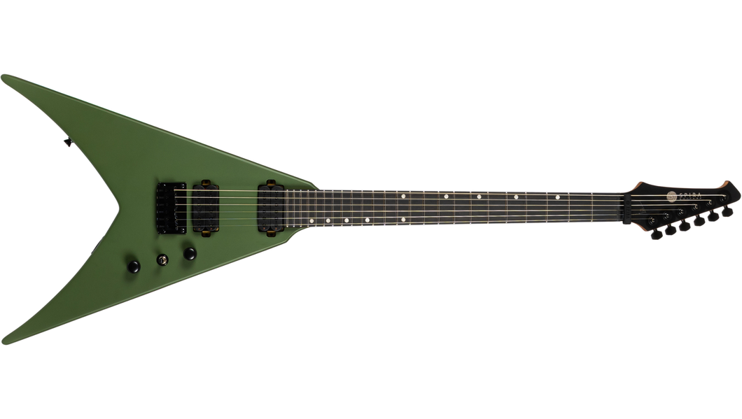 Spira V400 Electric Guitar - Satin Green