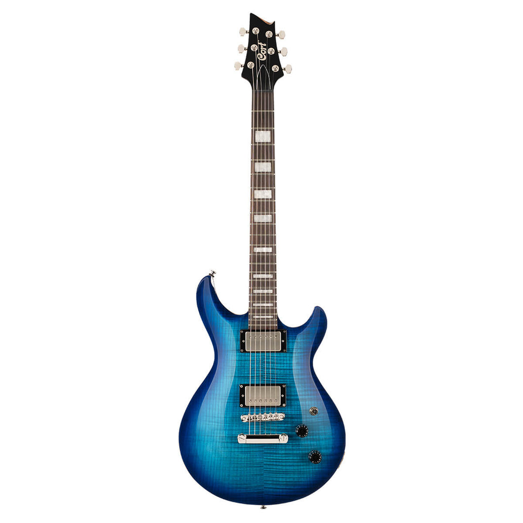 Cort M600 Mirage Series Electric Guitar - Blue Burst