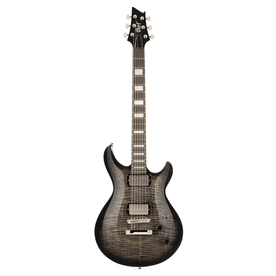 Cort M600 Mirage Series Electric Guitar - Trans Black Burst