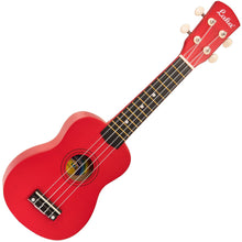 Load image into Gallery viewer, Laka Rainbow Series Soprano Ukulele - Red

