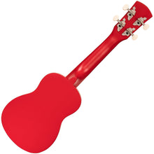 Load image into Gallery viewer, Laka Rainbow Series Soprano Ukulele - Red
