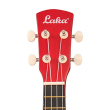 Load image into Gallery viewer, Laka Rainbow Series Soprano Ukulele - Red
