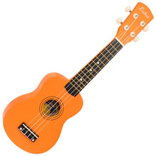 Load image into Gallery viewer, Laka Rainbow Series Soprano Ukulele - Orange

