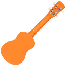 Load image into Gallery viewer, Laka Rainbow Series Soprano Ukulele - Orange

