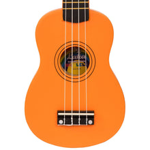 Load image into Gallery viewer, Laka Rainbow Series Soprano Ukulele - Orange
