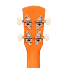 Load image into Gallery viewer, Laka Rainbow Series Soprano Ukulele - Orange
