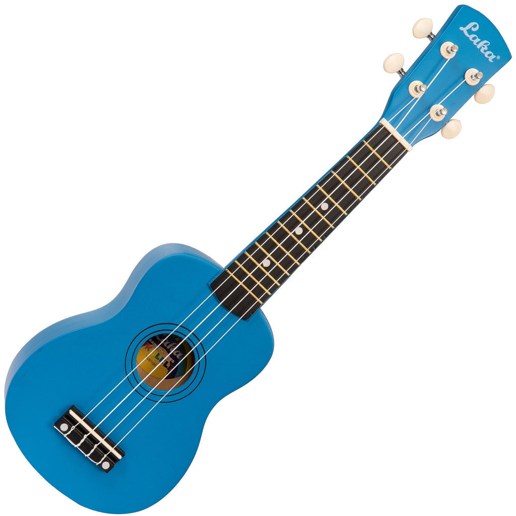 Laka Rainbow Series Soprano Ukulele - Blue