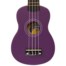 Load image into Gallery viewer, Laka Rainbow Series Soprano Ukulele - Violet
