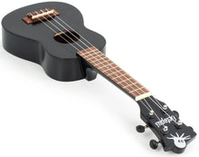Load image into Gallery viewer, Octopus  UK200D Academy Series Soprano Ukulele - Matte Black
