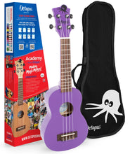 Load image into Gallery viewer, Octopus UK205 Academy Series Soprano Ukulele - Purple
