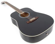 Load image into Gallery viewer, Octopus SA20 Dreadnought Acoustic Guitar w/Gigbag - Black
