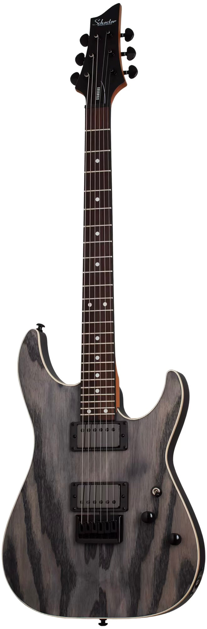 Schecter C-1 Standard Electric Guitar - Charcoal Satin