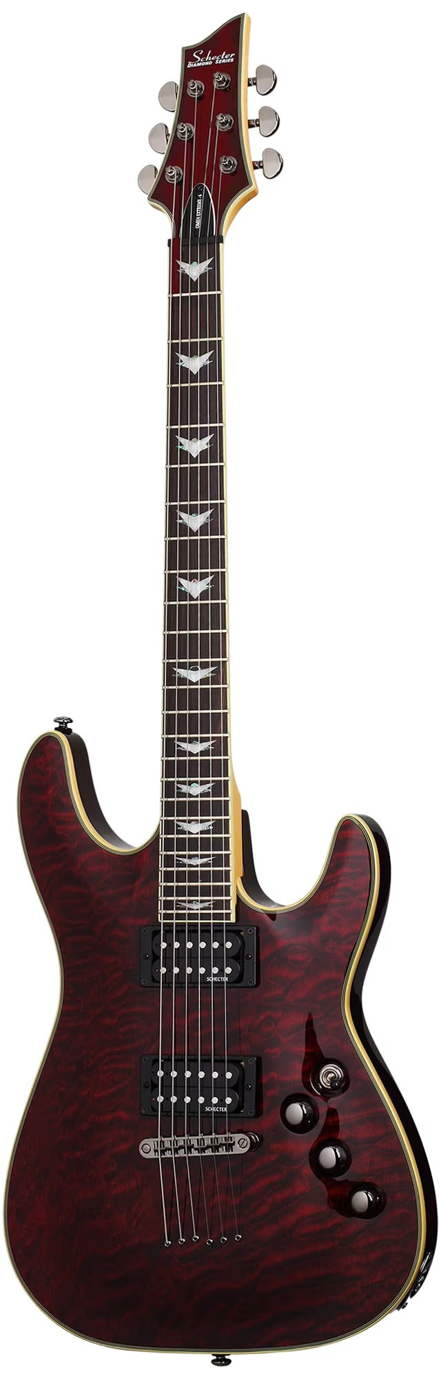 Schecter Omen Extreme-6 Electric Guitar - Black Cherry