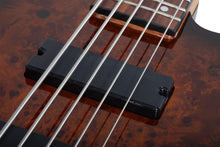 Load image into Gallery viewer, Schecter C-5 Standard 5-String Electric Bass Guitar - Tobacco Burl

