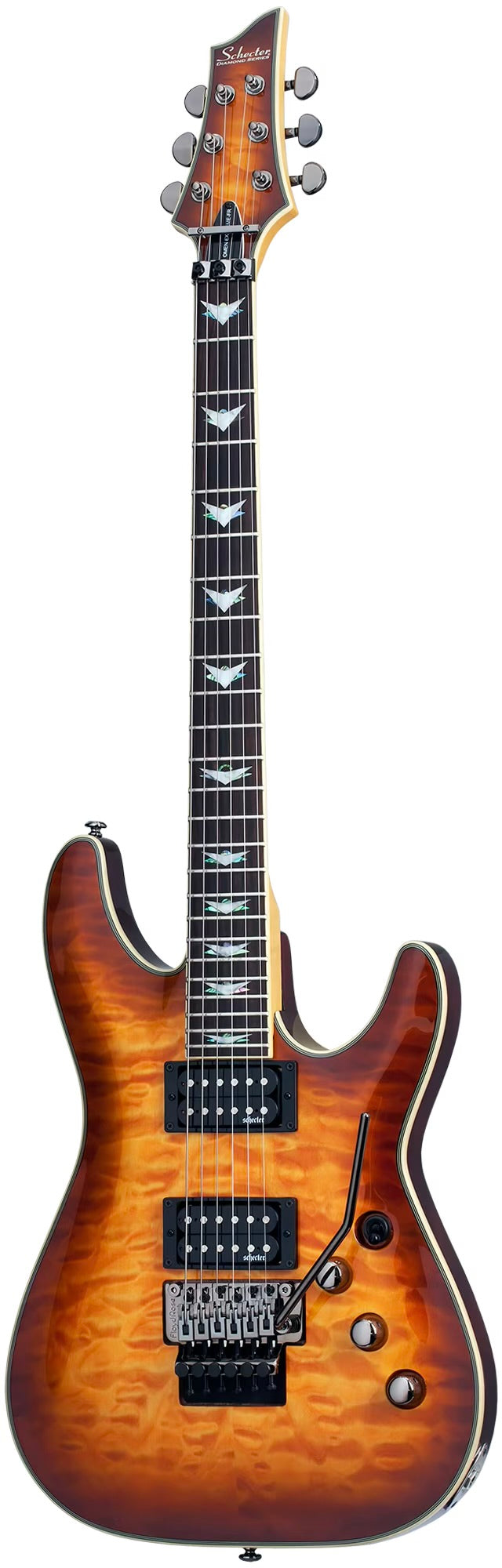 Schecter Omen Extreme-6 FR Electric Guitar - Vintage Sunburst