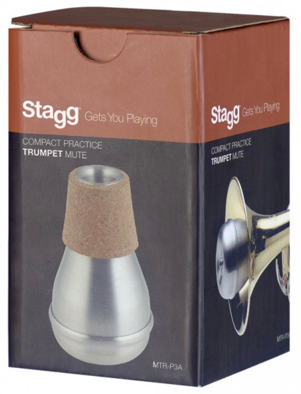 Stagg Compact Trumpet Practice Mute - MTR-P3A