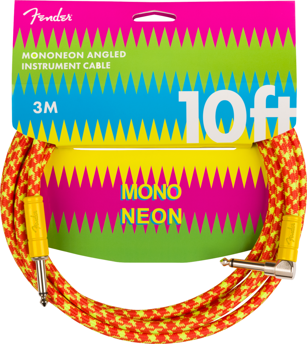 Fender MonoNeon Series 10ft Instrument Cable