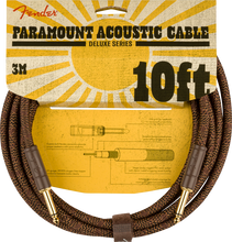 Load image into Gallery viewer, Fender Paramount Acoustic 10ft Instrument Cable
