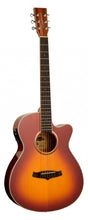 Load image into Gallery viewer, Tanglewood TW4CESB Winterleaf Series Super Folk Electro-Acoustic Guitar - Sunburst Gloss
