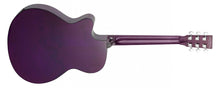 Load image into Gallery viewer, Tanglewood TA4CEPU Azure Series Super Folk Electro-Acoustic Guitar - Through Purple Gloss
