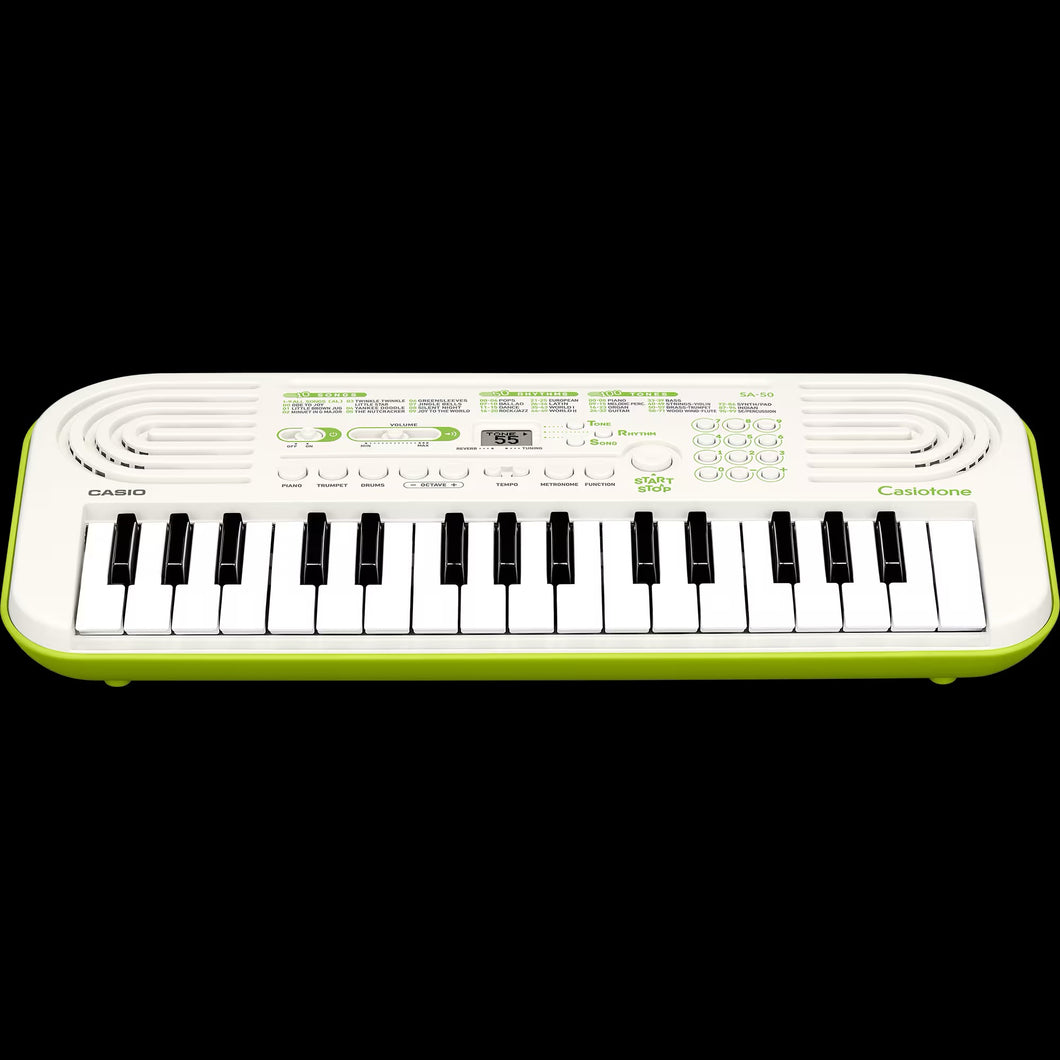 Casio SA50H5 Mini 32-Key Keyboard - White