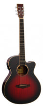 Load image into Gallery viewer, Tanglewood TW4CEAVB Winterleaf Series Super Folk Electro-Acoustic Guitar - Autumn Vintage Gloss
