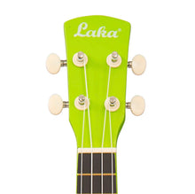 Load image into Gallery viewer, Laka Rainbow Series Soprano Ukulele - Green
