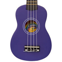 Load image into Gallery viewer, Laka Rainbow Series Soprano Ukulele - Indigo
