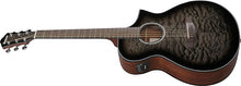 Load image into Gallery viewer, Ibanez AEWC16QA AEWC Series Electro-Acoustic Guitar - Transparent Black Sunburst
