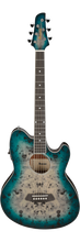 Load image into Gallery viewer, Ibanez TCY10PA Electro-Acoustic Guitar - Cosmic Blue Starburst

