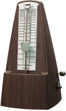 Load image into Gallery viewer, Montford Metronome Pyramid - Satin Wood Finish
