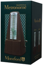 Load image into Gallery viewer, Montford Metronome Pyramid - Satin Wood Finish
