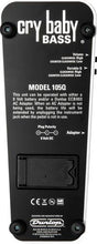 Load image into Gallery viewer, Dunlop Bass Cry Baby Wah Pedal (105Q)
