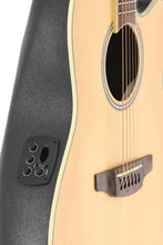 Load image into Gallery viewer, Applause AB24 Heritage Traditional Mid Cutaway Electro Acoustic Roundback Guitar - Natural
