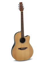 Load image into Gallery viewer, Applause AB24 Heritage Traditional Mid Cutaway Electro Acoustic Roundback Guitar - Natural
