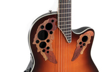 Load image into Gallery viewer, Ovation CE48 Celebrity Elite Super Shallow Cutaway Electro Acoustic Roundback Guitar - Sunburst
