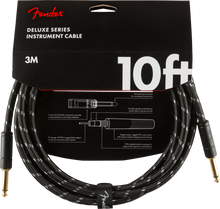 Load image into Gallery viewer, Fender Deluxe 10ft Straight Tweed Instrument Cable

