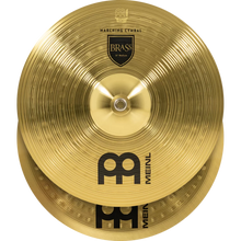 Load image into Gallery viewer, Meinl Pair of 14" Student Brass Marching Cymbals inc Straps - MA-BR-14M
