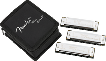 Load image into Gallery viewer, Fender Blues Deluxe Harmonica Set - C/G/A
