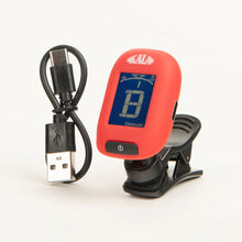 Load image into Gallery viewer, Kala Klipz Rechargeable Chromatic Tuner - Red
