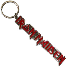 Load image into Gallery viewer, Iron Maiden Keychain: Logo w/Tails
